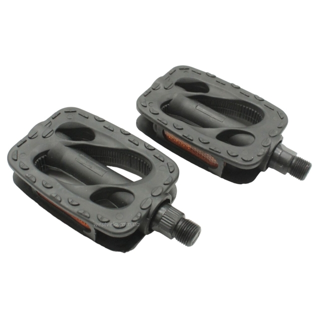 Педалі пластик JD-39, чорні фото westvelo.com