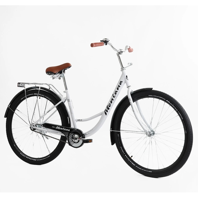 Міський велосипед 28 ST Corso «MONTANA» MT-28910 сталь 20", білий фото westvelo.com