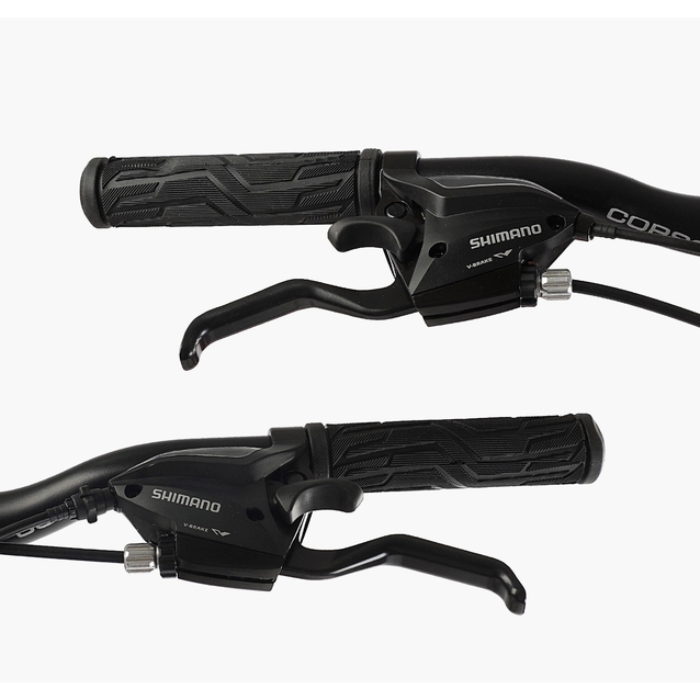 Велосипед 26 AL Corso «PULSAR» PL-26318 алюміній 13", (к-т SHIMANO) темно сіро-помаранчевий фото westvelo.com