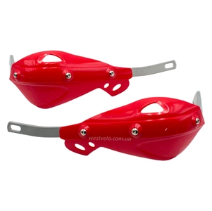 Захист рук на кермо мото FHS, 08 червоний