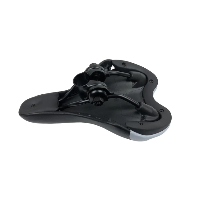 Сідло дитяче №20 чорно-біле з зіркою фото westvelo.com