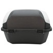 Кофр (багажник) для мотоцикла задній ROBIK 48 (390х390х290) 48L "JSBM" глянцевий, білий фото westvelo.com