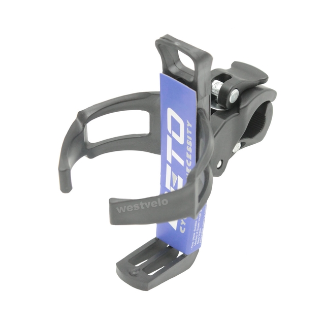 Фляготримач з кріпленням на руль, пластик BETO "Зажим" фото westvelo.com
