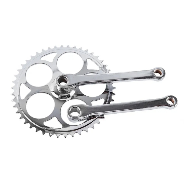 Система шатунів "28" 46Т, під клин, Україна сталева нікель L-170мм. фото westvelo.com