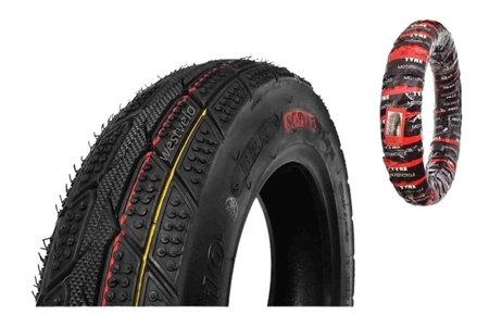 Покришка "10" 3.50-10 Б/К SC-TYRE (191) TL шосейна