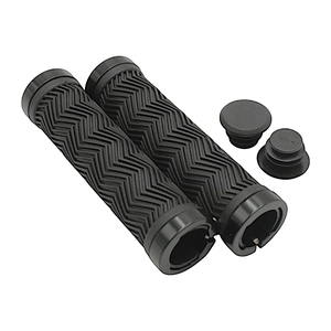 Гріпси ARDIS (HL-G240) з замком чорні 130мм