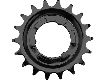 Зірка задня 18 зубів чорна для черв'ячної втулки Falcon