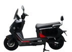 Електроскутер Garow «L2026» W-4052, двигун 2999W, акумулятор 72V 48Ah літій-залізо-фосфатний, чорний, колеса 12" фото westvelo.com
