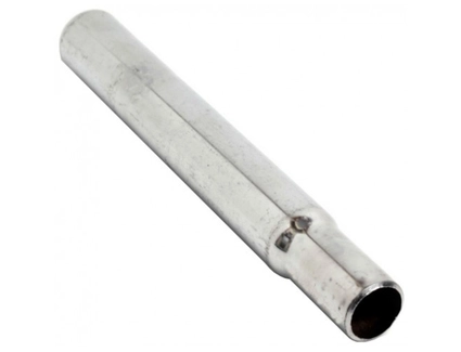 Труба сідла Ø25.4мм сталь, L-18.5см. нікель