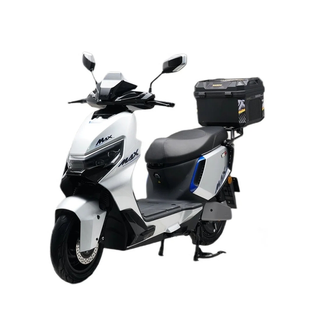 Електроскутер Garow «L850» GR-6340, двигун 2999W, акумулятор 72V 48Ah літій-залізо-фосфатний, срібний, колеса 12" фото westvelo.com
