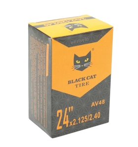 Камера 24. довгий ніпель AV 48mm BLACK CAT (2.125-2.40)