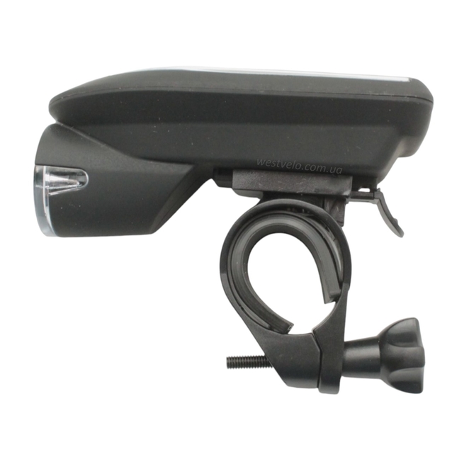 Фара usb FY-307 (1200mAh) (240lm), сонячна панель фото westvelo.com