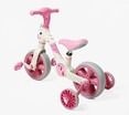Велобіг-трансформер, 2-кол, 10 Best Trike JM-0410-4 рожевий, музика та підсвічування фото westvelo.com