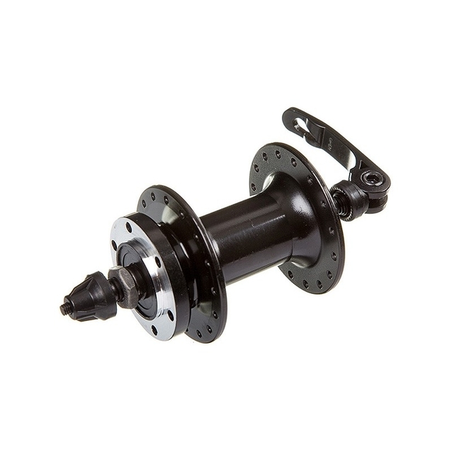 Втулка мтв передня, алюмінієва, диск гальма 6 болтів, з ексцентриком, SHUNFENG (14Gx36H) фото westvelo.com