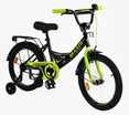 Дитячий велосипед 18 ST Corso «MAXIS» CL-18130 чорно-салатовий фото westvelo.com