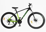 Велосипед 29 AL Corso «X-POWER» PW-65113 алюміній 19", (к-т SHIMANO) чорно-зелений фото westvelo.com