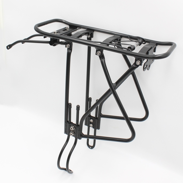 Багажник універсальний алюмінієвий чорний 26-29 під дискові гальма фото westvelo.com