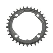Зірка шатунів передня накладна AL CROSSER чорна на 34 T (104 BCD) (NARROW WIDE) фото westvelo.com