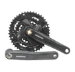 Система шатунів мтв мала SHIMANO (FC-M371) AL чорна, (без захисту) (22/32/44Т) L-175мм, з фіксуючим болтом фото westvelo.com