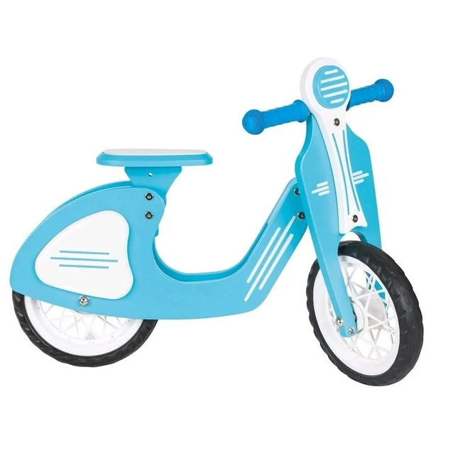 Велобіг 12 Corso EVA, дерев'яна рама «PILSAN» 02-002 блакитний фото westvelo.com