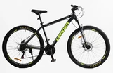 Велосипед 29 ST Corso «LEADER» LD-55620 сталь 19", (к-т SHIMANO) чорно-жовтий фото westvelo.com
