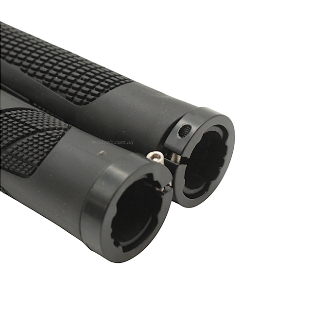 Гріпси прямі чорні з замком чорним ODI (WOLF BASE) (405) фото westvelo.com