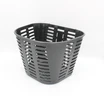Кошик пластмасовий литий, чорний фото westvelo.com
