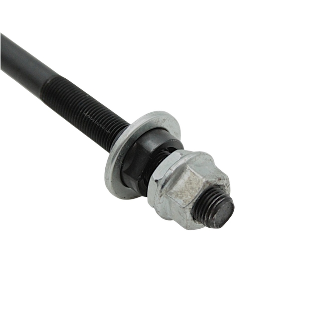 Вісь задньої втулки мтв чорна китай L-200мм фото westvelo.com