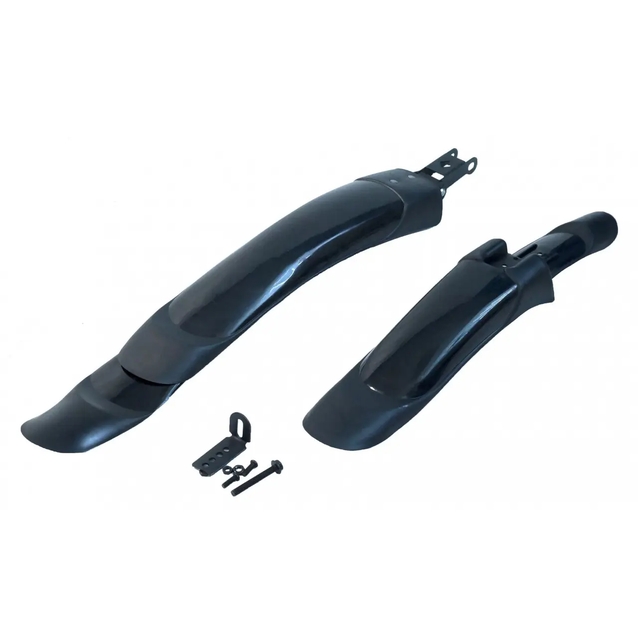 Крила пластик 24-26 кріпл. хомут сідла, зад розсувний, №612 якісні фото westvelo.com