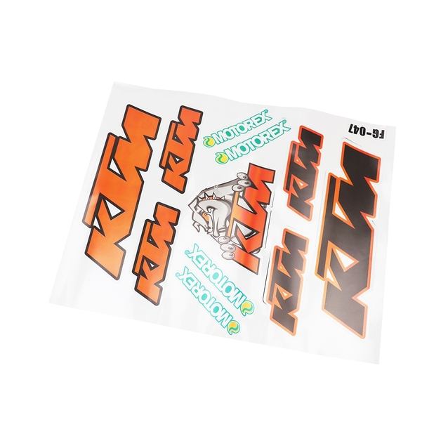 Наклейки "KTM" 11шт (31х24мм) фото westvelo.com