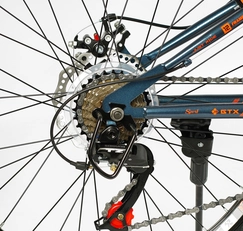 Велосипед 24 ST Corso «STARK» SK-24520 сталь 12", (к-т Saiguan) синьо-помаранчевий