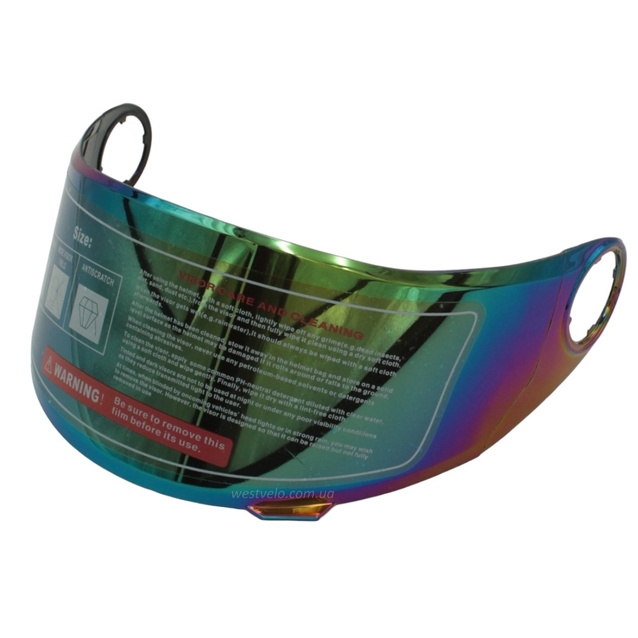 Скло мото шолома закритого «830» тоноване фото westvelo.com
