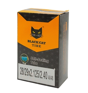 Камера 28-29. довгий ніпель AV 48mm BLACK CAT (2.125/2.40) самоклеюча (з антипрокольним гелем)