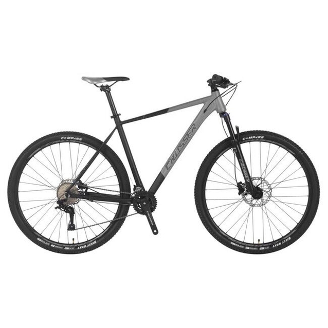 Велосипед 27.5 AL Crosser «MT-041» (к-т Shimano+hydraulic) алюміній 19", сірий