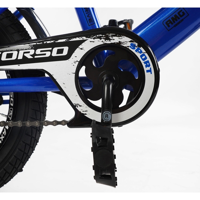 Дитячий велосипед 14 ST Corso «MAXIS» MX-43033 синій фото westvelo.com