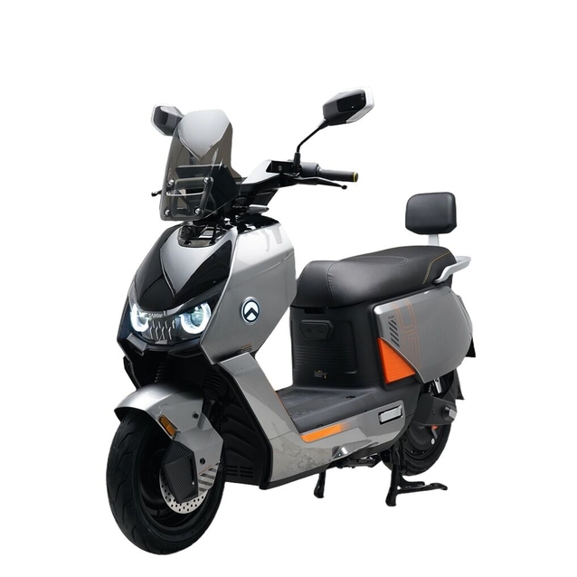 Електроскутер Garow «L2026» W-5982, двигун 2999W, акумулятор 72V 48Ah літій-залізо-фосфатний, сірий, колеса 12" фото westvelo.com