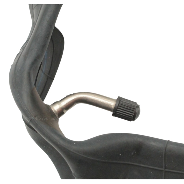 Камера 10 кривий ніпель 45° DURRO (2.50-2.70) фото westvelo.com