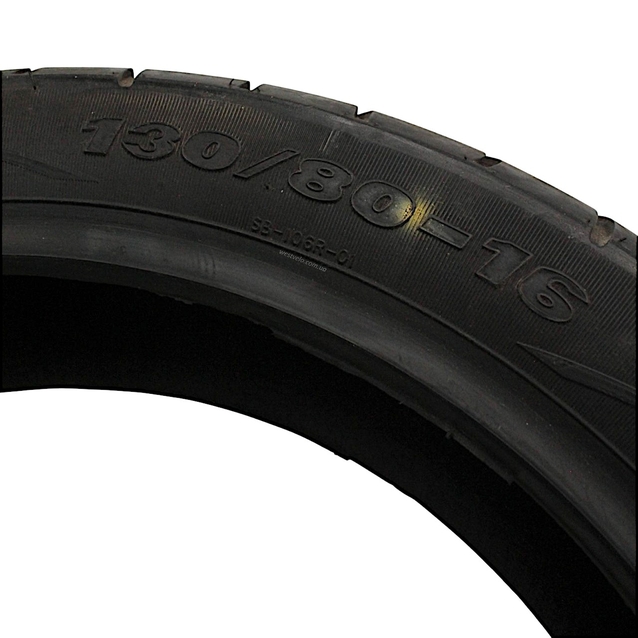 Покришка "16" 130/80-16 Б/К DELI TIRE Індонезія SB-106R напів-слік ТL фото westvelo.com