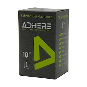 Камера 10 прямий ніпель AV 20mm ADHERE (10-2) (на електросамокат) (TR4A-20)