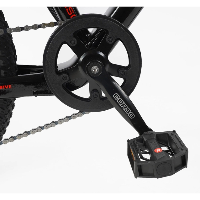 Велосипед 20 MG Corso «NEXT» NX-20319 магній 11.5", (к-т SHIMANO) чорно-червоний фото westvelo.com