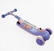 Самокат дитячий 3-х колісний Skyper MR-03465 фіолетовий, колеса PU Ø114mm/35mm зі світлом, музика та підсвічування платформи, кермо складне фото westvelo.com