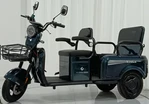 Трицикл Corso «SIG L PRO» SP-922048, двигун 1200W, акумулятор 72V 30Ah літій-марганцево-залізо-фосфатний, зелений, колеса 10" фото westvelo.com