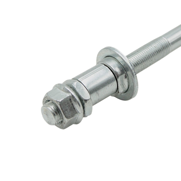 Вісь задньої втулки мтв нікель з нікельними конусами "DS" Ø9,3мм L-190мм фото westvelo.com