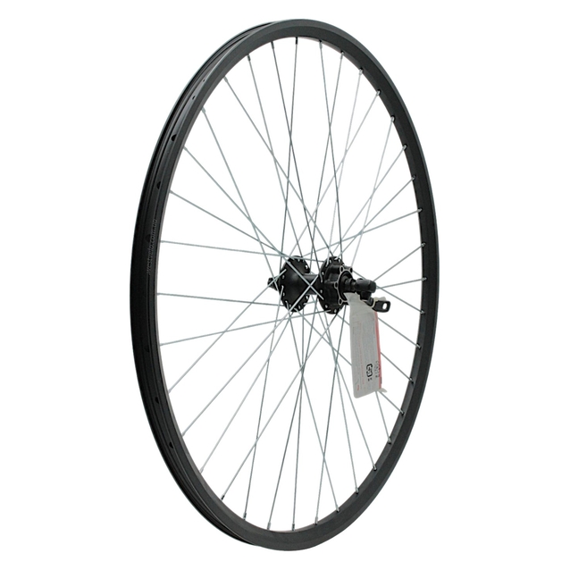 Колесо 28-29 перед, обід 2-ний чорний дисковий, втулка SHIMANO DEORE FH-M525A, диск 6 болтів,ексцентрик фото westvelo.com