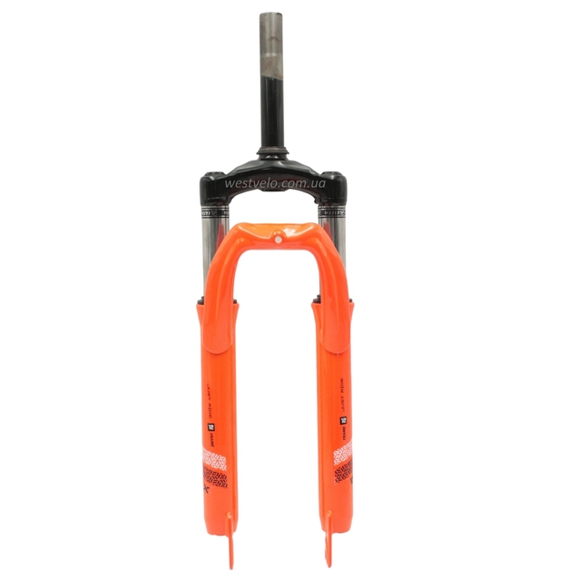 Вилка 24 аморт. різьб. CORSO (520) GTX, disk, шток L-150mm р.з L-45mm помаранчева фото westvelo.com