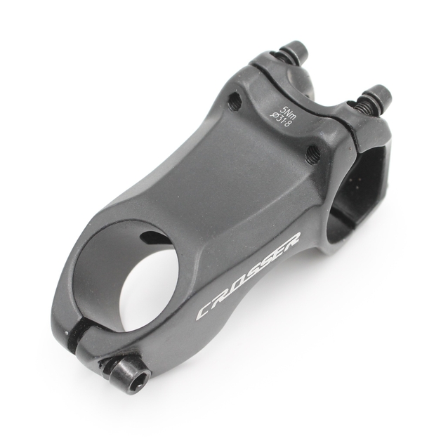 Винос руля на безрізьбову вилку AL. Ø28.6-Ø31.8мм, L-70мм, CROSSER (AS-261) "Solo",  чорний фото westvelo.com