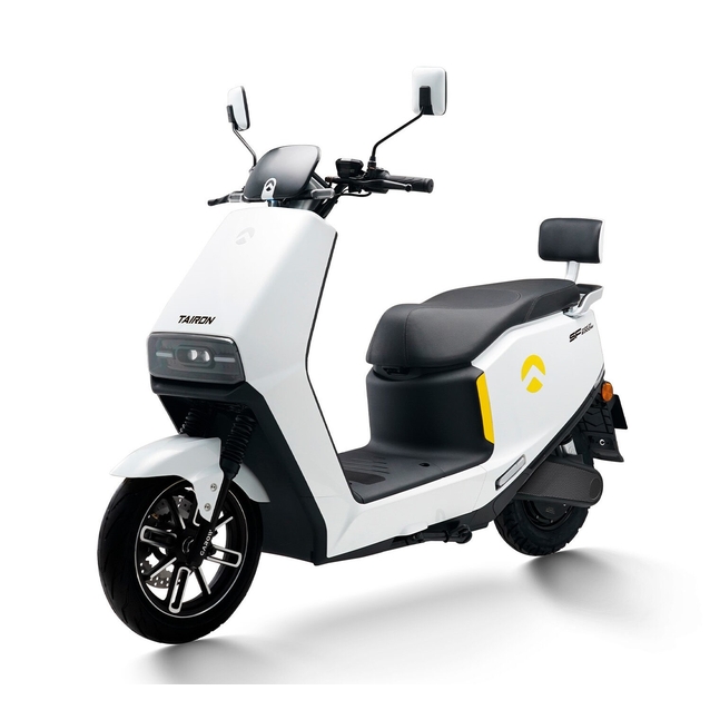 Електроскутер Tairon «FJ» 204605, двигун 2000W, акумулятор 72V 38Ah графеновий, білий, колеса 12/10" фото westvelo.com