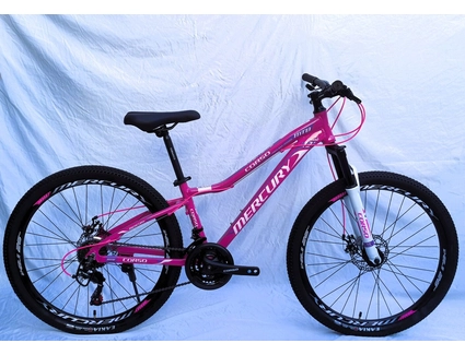 Велосипед 26 AL Corso «MERCURY» MR-26622 алюміній 13", (к-т SHIMANO) рожевий
