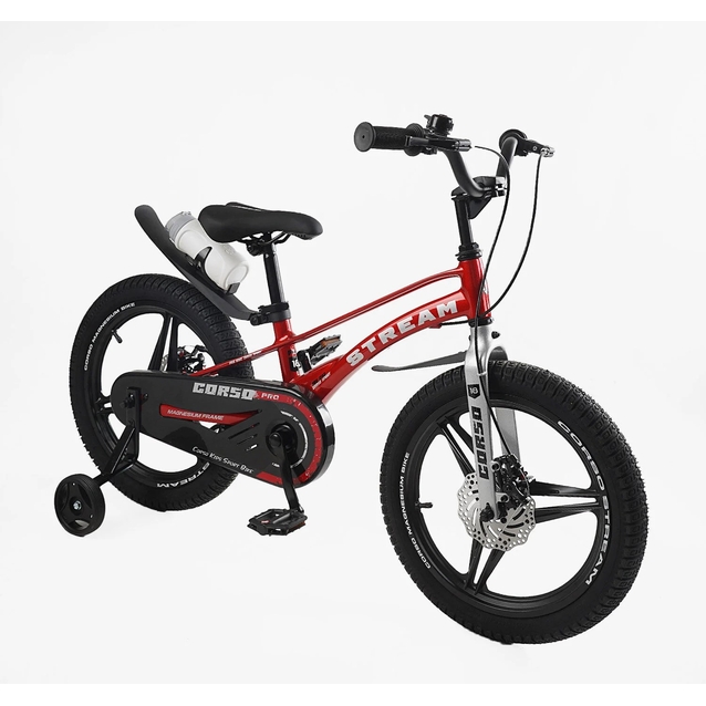 Дитячий велосипед 18 MG Corso «STREAM» SM-82769, магнієва рама, червоний фото westvelo.com