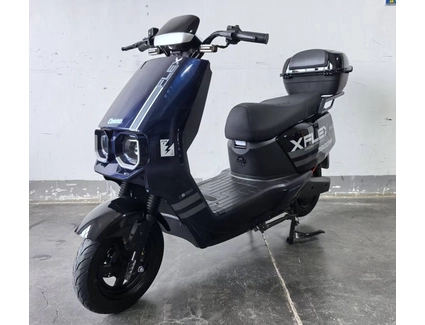 Електроскутер Corso «FLEX» FL-384117-1 двигун 1800W, акумулятор графеновий 72V 35Ah, синій, колеса 10" + 1 ящик. акум